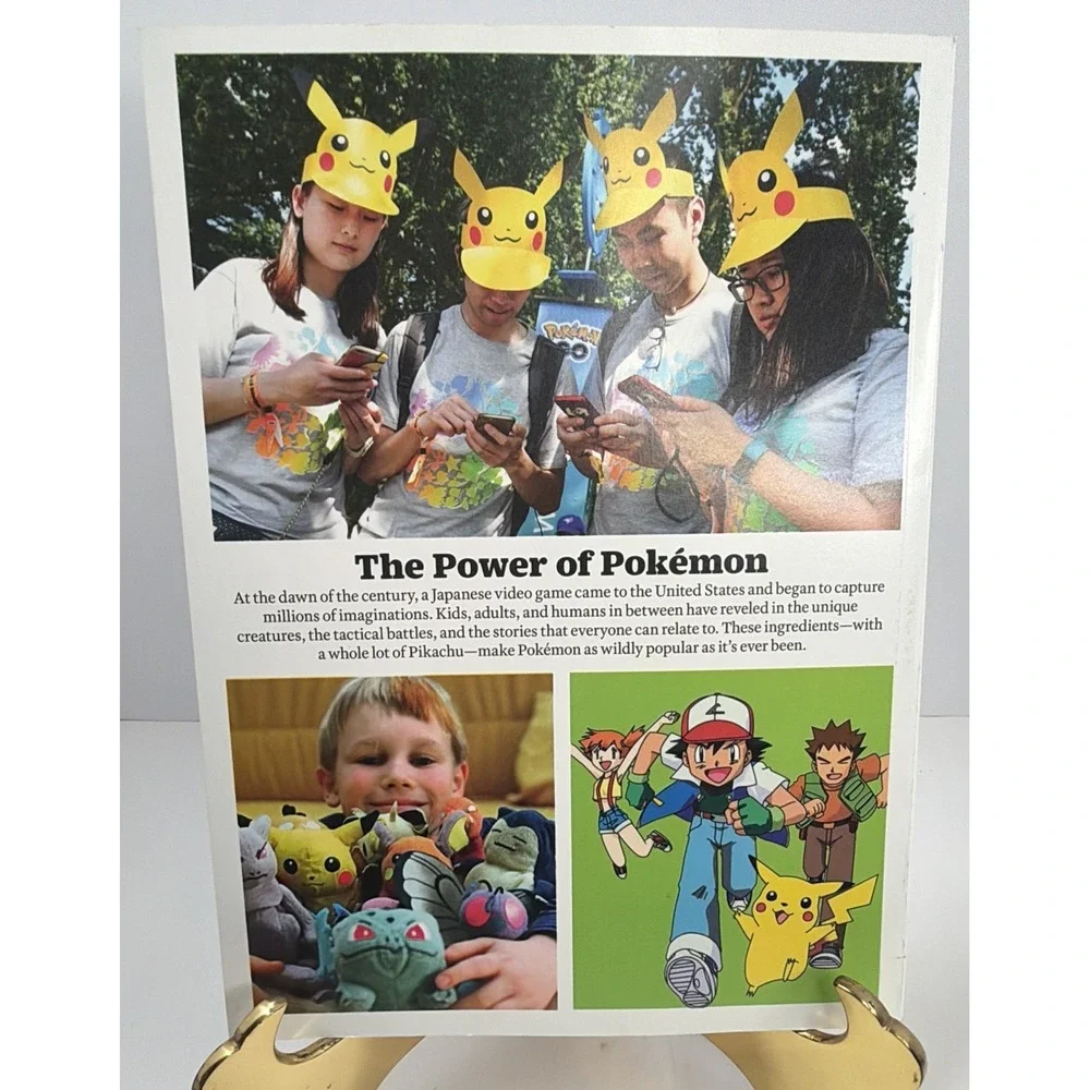 2026 Time Magazine POKEMON SPECIAL EDITION Pikachu Pokémon EVOLUTION 30 Years
